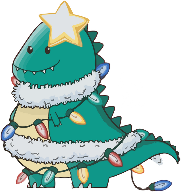 tree rex sokadik aranyos dínó karácsony christmas-03