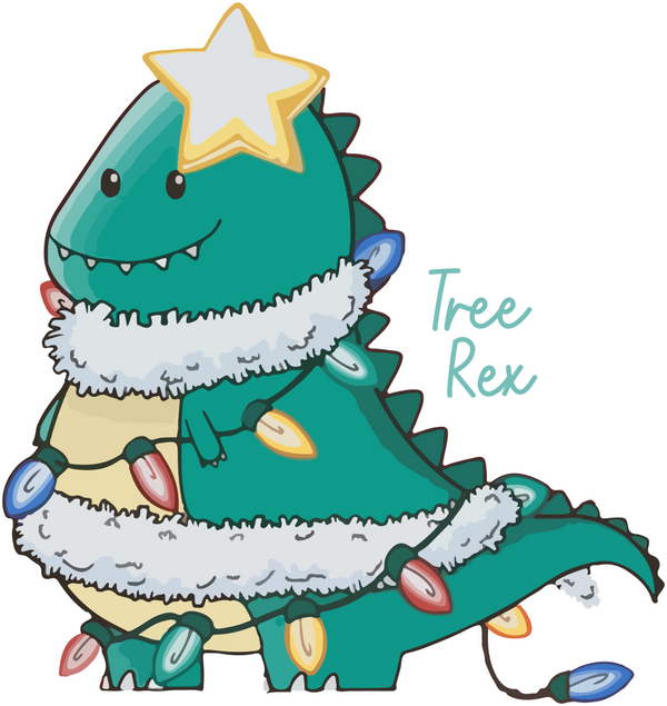 tree rex sokadik aranyos dínó karácsony christmas-04